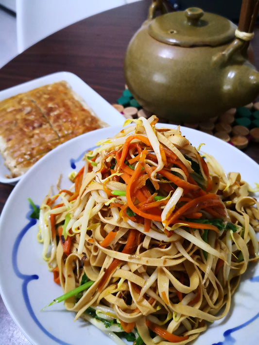 Low carb leather noodles